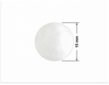 PLOMBA VOID TRANSPARENT POŁYSK SZACHOWNICA KARO D-44AC2 kółko 15mm