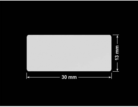 PLOMBA SREBRNA PÓŁPOŁYSK PLASTER MIODU T-441M2 prostokąt 30x13mm