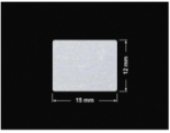 PLOMBA VOID BIAŁA POŁYSK VOID D-36203 prostokąt 15x12mm