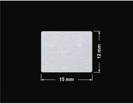 PLOMBA VOID BIAŁA POŁYSK VOID D-36203 prostokąt 15x12mm