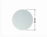 PLOMBA SREBRNA PÓŁPOŁYSK PLASTER MIODU T-441M2 kółko 45mm