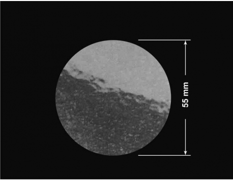 PLOMBA VOID TRANSPARENT POŁYSK D-34A02 kółko 55mm