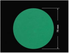 PLOMBA ZIELONE MATOWA VOIDOPEN B-34HV3 kółko 75mm