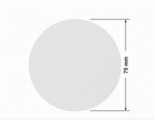 PLOMBA VOID BIAŁA POŁYSK VOID D-36203 kółko 75mm