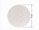 PLOMBA VOID TRANSPARENT POŁYSK PLOMBA SECURITY T-54AY2 kółko 75mm