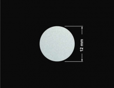 PLOMBA SREBRNA PÓŁPOŁYSK VOID T-34102 kółko 12mm