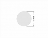 PLOMBA VOID BIAŁA POŁYSK VOID D-36203 kółko 12mm