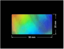 PLOMBA VOID HOLOGRAFICZNA TĘCZA PLASTER MIODU D-150M prostokąt 50x25mm