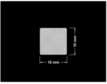 PLOMBA VOID SREBRNA PÓŁMAT SZACHOWNICA D-401K kwadrat 10x10mm