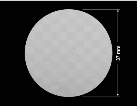 PLOMBA VOID SREBRNA PÓŁMAT SZACHOWNICA D-401K kółko 37mm