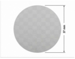 PLOMBA VOID SREBRNA PÓŁMAT SZACHOWNICA D-401K kółko 37mm