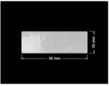 PLOMBA VOID BIAŁA POŁYSK PLASTER MIODU D-452M prostokąt 30x10mm