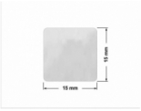 PLOMBA VOID BIAŁA POŁYSK PLASTER MIODU D-452M kwadrat 15x15mm