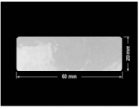 PLOMBA VOID BIAŁA POŁYSK PLASTER MIODU D-452M prostokąt 60x20mm