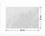 PLOMBA VOID BIAŁA POŁYSK PLASTER MIODU D-452M prostokąt 58x37mm