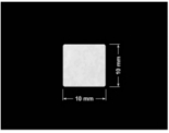 PLOMBA VOID BIAŁA POŁYSK PLASTER MIODU D-45KM kwadrat 10x10mm