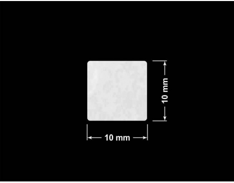 PLOMBA VOID BIAŁA POŁYSK PLASTER MIODU D-45KM kwadrat 10x10mm
