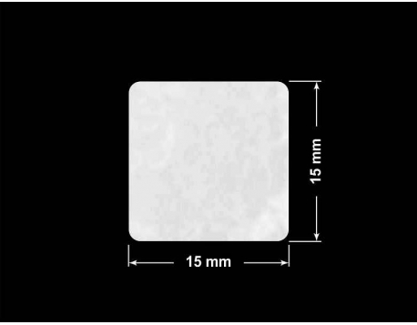 PLOMBA VOID BIAŁA POŁYSK PLASTER MIODU D-45KM kwadrat 15x15mm