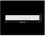 PLOMBA VOID BIAŁA POŁYSK PLASTER MIODU D-45KM prostokąt 100x15mm