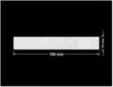 PLOMBA VOID BIAŁA POŁYSK PLASTER MIODU D-45KM prostokąt 100x15mm