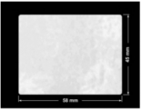 PLOMBA VOID BIAŁA POŁYSK PLASTER MIODU D-45KM prostokąt 58x45mm