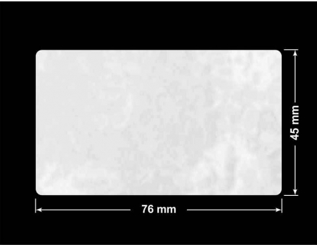 PLOMBA VOID BIAŁA POŁYSK PLASTER MIODU D-45KM prostokąt 76x45mm