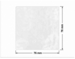 PLOMBA VOID BIAŁA POŁYSK PLASTER MIODU D-45KM kwadrat 76x76mm