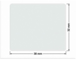 PLOMBA KRUCHA BIAŁA POŁYSK D-202 prostokąt 38x32mm