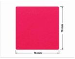 PLOMBA CZERWONA SATYNA VOIDOPEN A-395V3 kwadrat 76x76mm