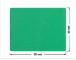 PLOMBA ZIELONA MAT VOIDOPEN A-34HV3 prostokąt 58x45mm
