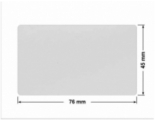 PLOMBA SREBRNA PÓŁPOŁYSK VOID T-34102 prostokąt 76x45mm