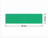 PLOMBA ZIELONE MATOWA VOIDOPEN B-34HV3 prostokąt 38x10mm