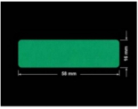 PLOMBA ZIELONE MATOWA VOIDOPEN B-34HV3 prostokąt 58x16mm
