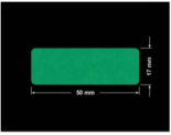 PLOMBA ZIELONE MATOWA VOIDOPEN B-34HV3 prostokąt 50x17mm
