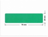 PLOMBA ZIELONE MATOWA VOIDOPEN B-34HV3 prostokąt 78x20mm