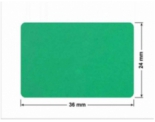 PLOMBA ZIELONE MATOWA VOIDOPEN B-34HV3 prostokąt 36x24mm