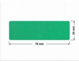PLOMBA ZIELONE MATOWA VOIDOPEN B-34HV3 prostokąt 76x24mm