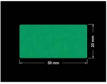 PLOMBA ZIELONE MATOWA VOIDOPEN B-34HV3 prostokąt 50x25mm