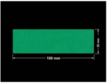 PLOMBA ZIELONE MATOWA VOIDOPEN B-34HV3 prostokąt 100x30mm