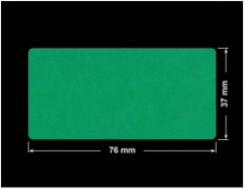PLOMBA ZIELONE MATOWA VOIDOPEN B-34HV3 prostokąt 76x37mm