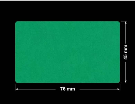 PLOMBA ZIELONE MATOWA VOIDOPEN B-34HV3 prostokąt 76x45mm