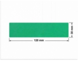 PLOMBA ZIELONE MATOWA VOIDOPEN B-34HV3 prostokąt 120x30mm