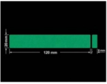 PLOMBA ZIELONE MATOWA VOIDOPEN B-34HV3 prostokąt x2 120x20mm-20x8